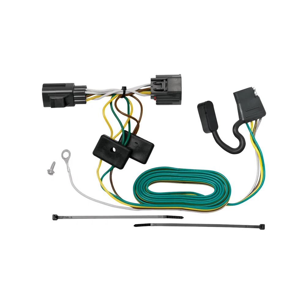 118416 – TEKONSHA Trailer Wiring Connector, 4-Way Flat Replacement For OEM Wiring Harness